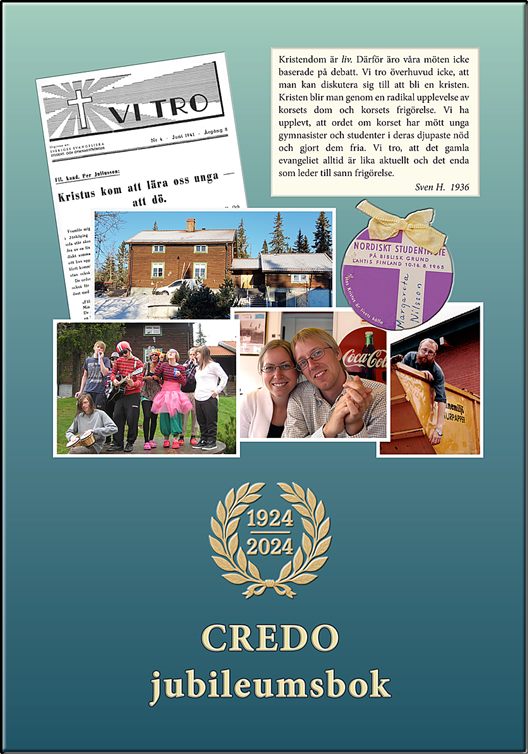 Omslag till Credos jubileumsbok